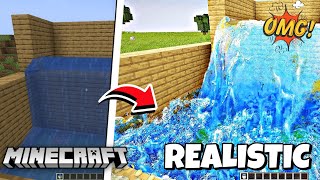 Minecraft But It's MORE REALISTIC | Minecraft Hindi