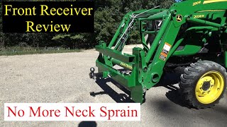 Titan Receiver Mount Plate Attachment fits John Deere 2038r / 138