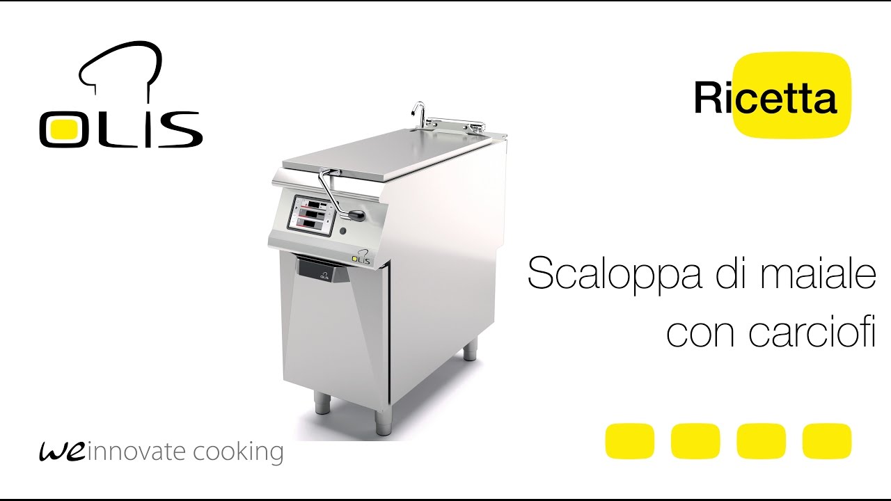 Brasiera Multifunzione Fit-pan. Scaloppa ai carciofi.