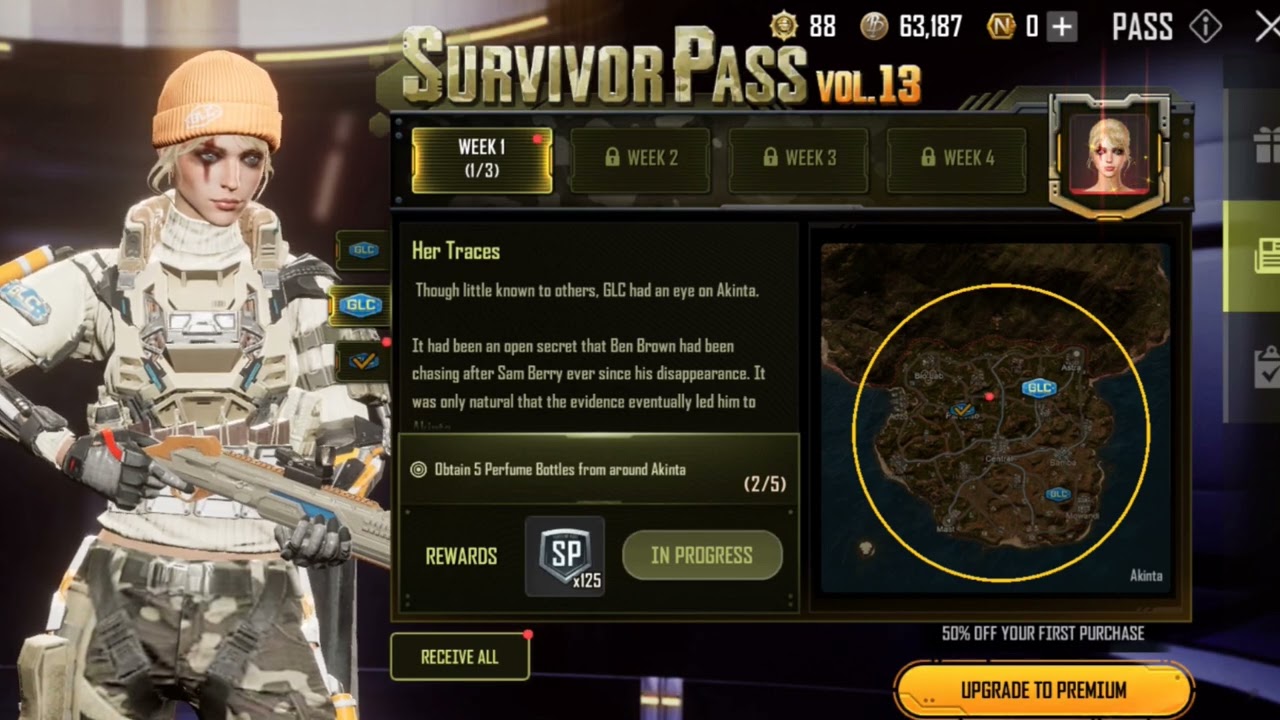 NEW STATE MOBILE | SURVIVAL PASS Vol.13 | WEEK - 1 STORY MISSION's | Tips&Trick's | 