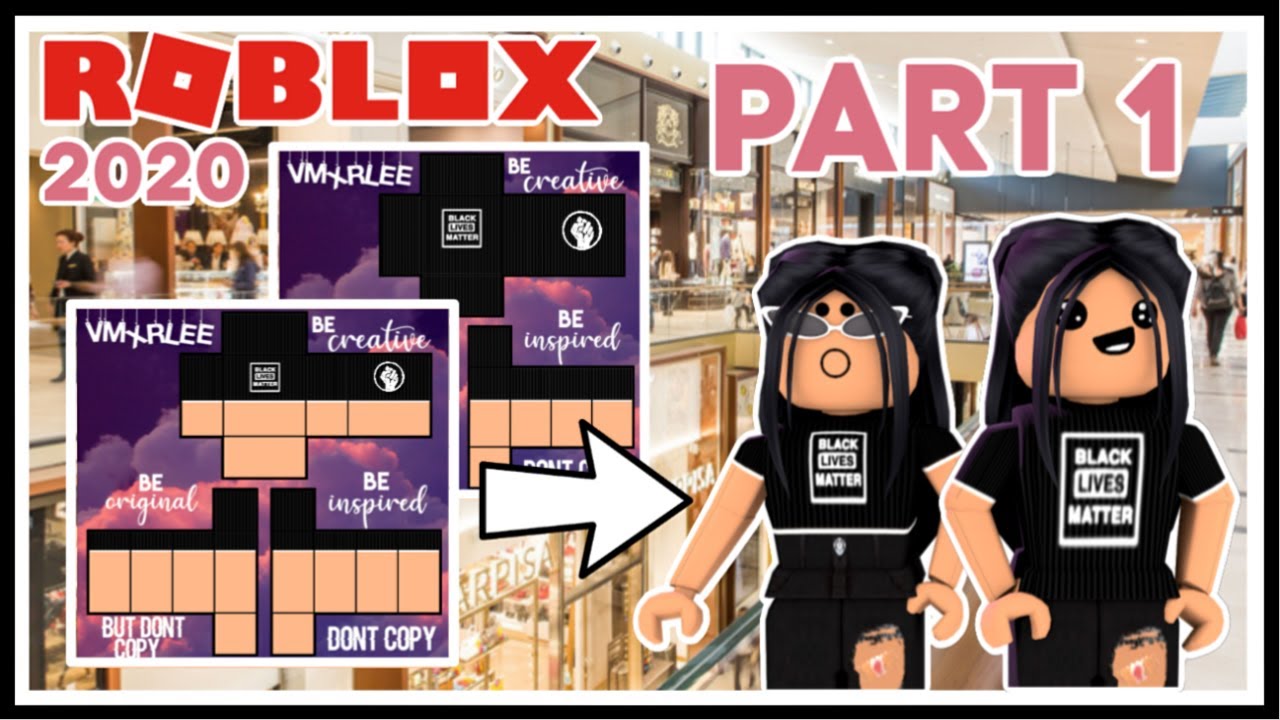 Part 1 2020 Updated How To Make A Roblox Shirt On Mobile And Publish It Youtube - black lives matter roblox shirt