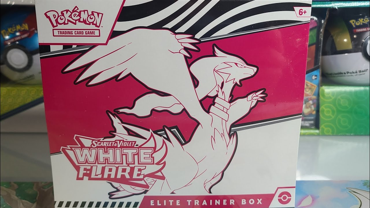 White Flare Elite Trainer Box Opening - YouTube