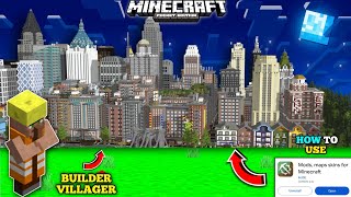 How to use Block Master for MCPE 2024 || A Beginner's Guide with Builder Villager Addon Use 🤯 screenshot 2