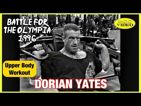 DORIAN YATES UPPER BODY 1996 BATTLE FOR THE OLYMPIA 