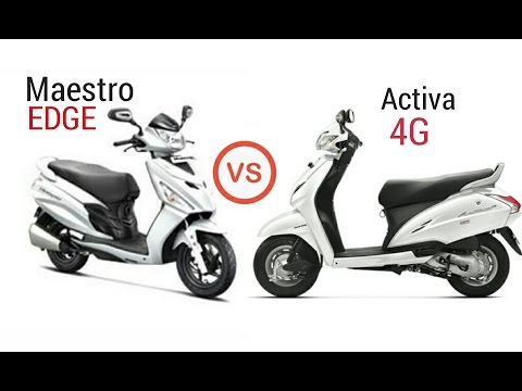 Honda Activa 4G Vs Maestro Edge Review