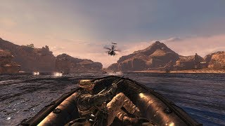 Very Epic Pursuit on Boats ! Shepard Death ! Call of Duty MW 2