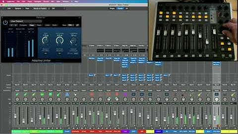 Mixing Live Worhip "In a box" with X touch Compact