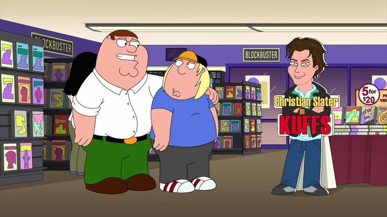 Family Guy - Dad, who's Christian Slater? - YouTube