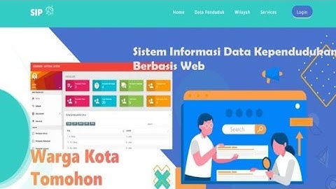 Aplikasi Sistem Informasi Data Kependudukan Berbasis Website