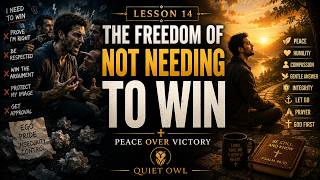 Lesson 14: The Freedom of Not Needing to Win | Peace Over Ego
