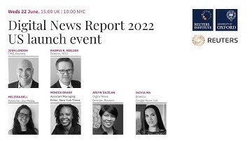 USA launch of the Digital News Report 2022