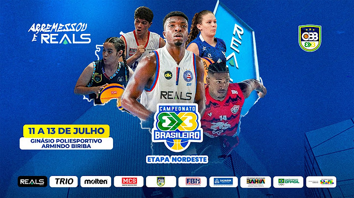 Campeonato Brasileiro de Basquete Etapa Nordeste 🏀 - Sábado  (12/07) Salvador - BA