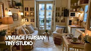 Vintage Parisian Tiny Studio | Inside a Chic Tiny Studio Inspired by Classic Parisian Homes screenshot 2