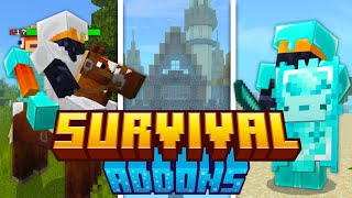 BEST Survival Addons for MCPE 1.20+