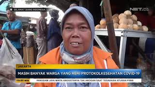 Hari Pertama Psbb Ketat, Masih Banyak Yang Abaikan Protokol Kesehatan - Ssi