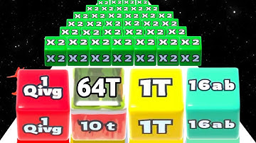 Jelly Race Number Game vs Toy Spring - Level Up Number (Max Level, Math Game) New Update