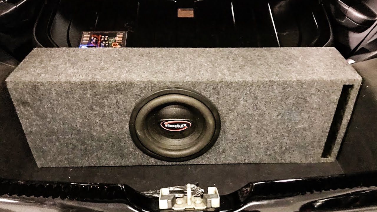 Sub Shocker 10 pol 450W, Banda 2 4 num Fox by Felipe Nanba low bass boosted