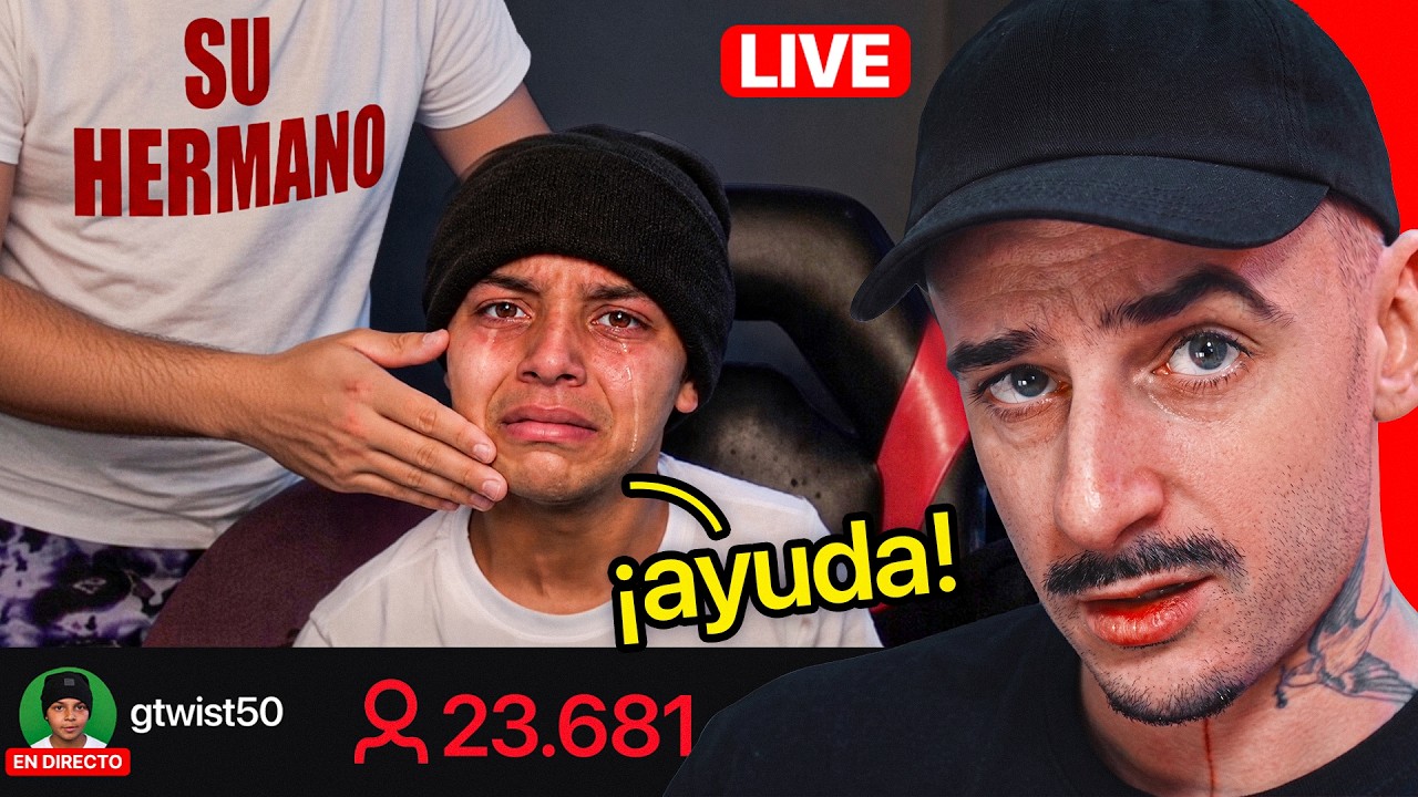 A kid fakes his dad hitting him to get famous.