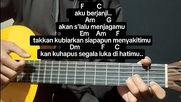Tutorial Chord Gitar Mudah AKU BERJANJI - FABIO ASHER