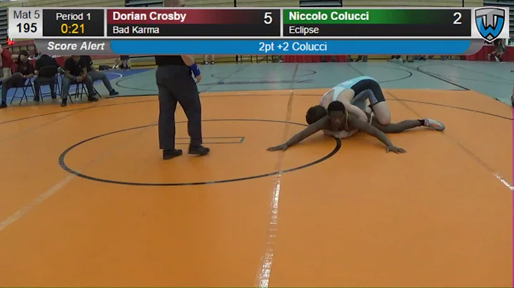 316 Cadet 195 Dorian Crosby Bad Karma vs Niccolo C...