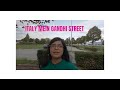 I went to Mahatma Gandhi Street In Italy- Why he compared Italy and India?