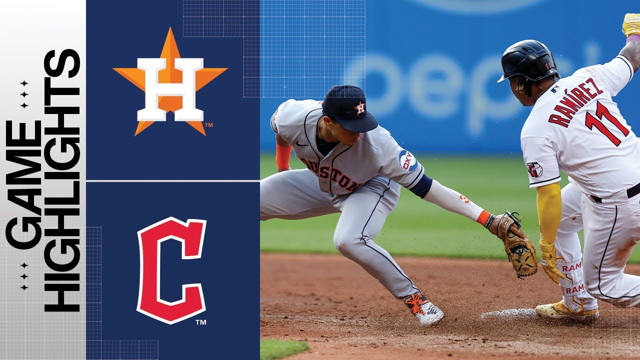 Astros hold off Guardians 6-4