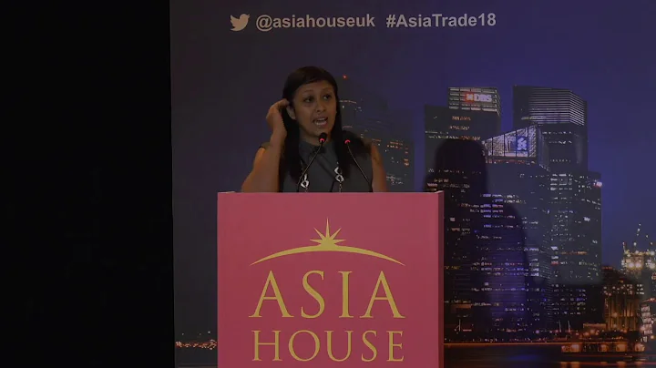 Maya Hari, Vice President of Asia Pacific, Twitter speaks at Asia House conference