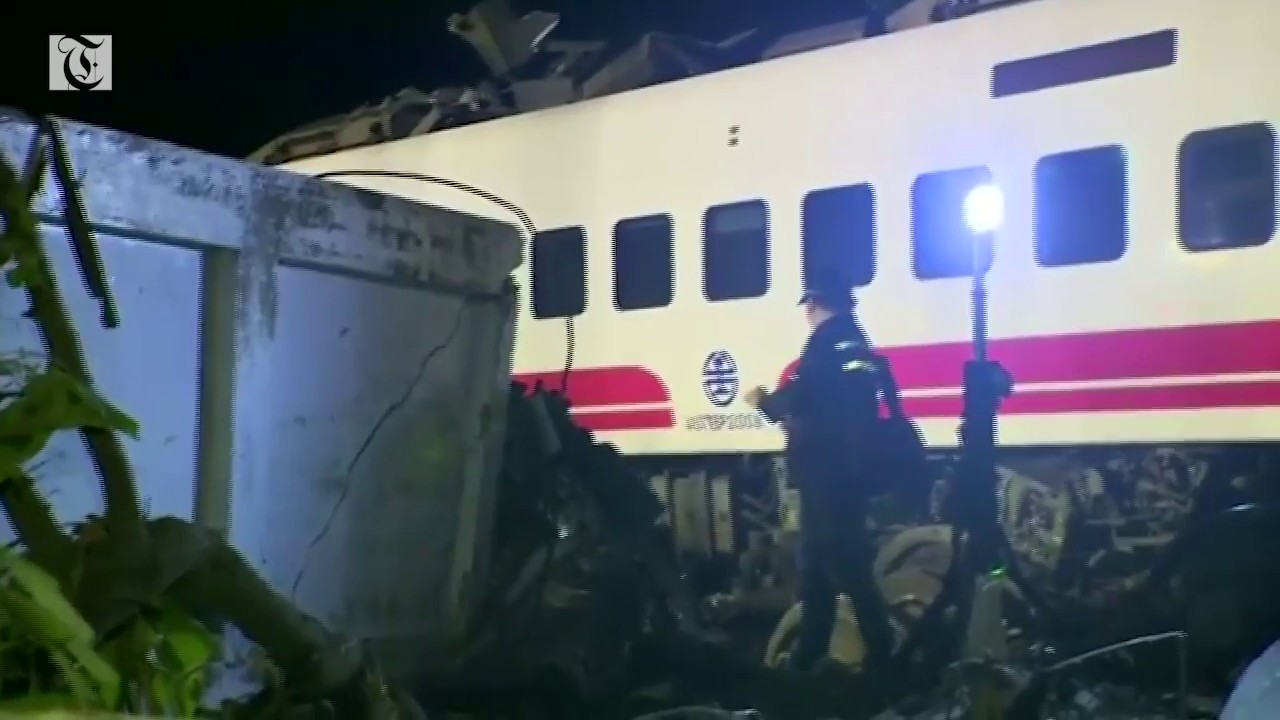 Taiwan train crash deadliest in decades doha mapa