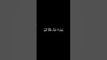 سورة الزخرف | يَٰعِبَادِ لَا خَوۡفٌ عَلَيۡكُمُ ٱلۡيَوۡمَ #المنشاوي #قرآن #سورة_الزخرف #شاشه_سوداء