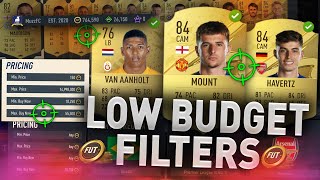 THE BEST LOWER BUDGET SNIPING FILTERS RIGHT NOW ON FUT 23