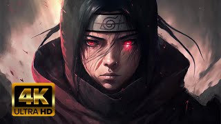 Itachi Uchiha 4K Wallpaper Mangekyou Sharingan Power For Pc