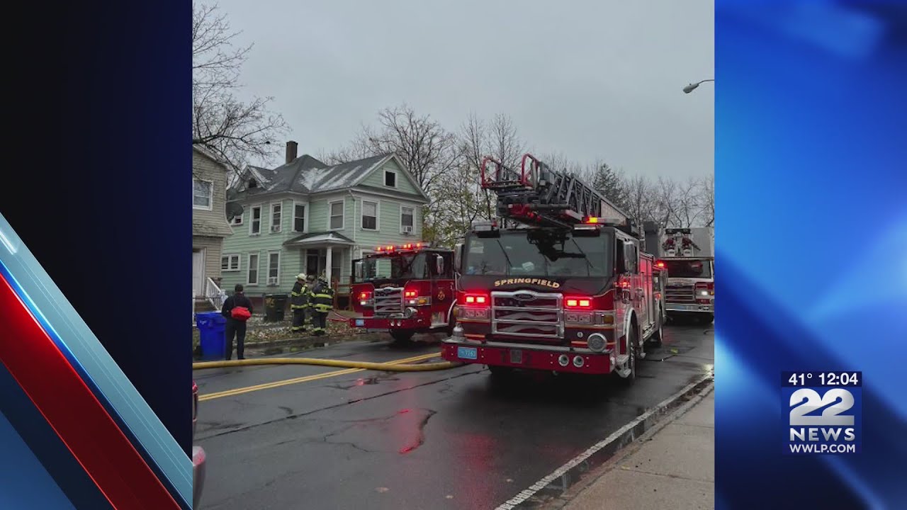 Electrical malfunction causes house fire in Springfield - YouTube