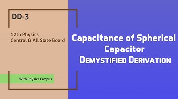 #Capacitance of a #SphericalCapacitor