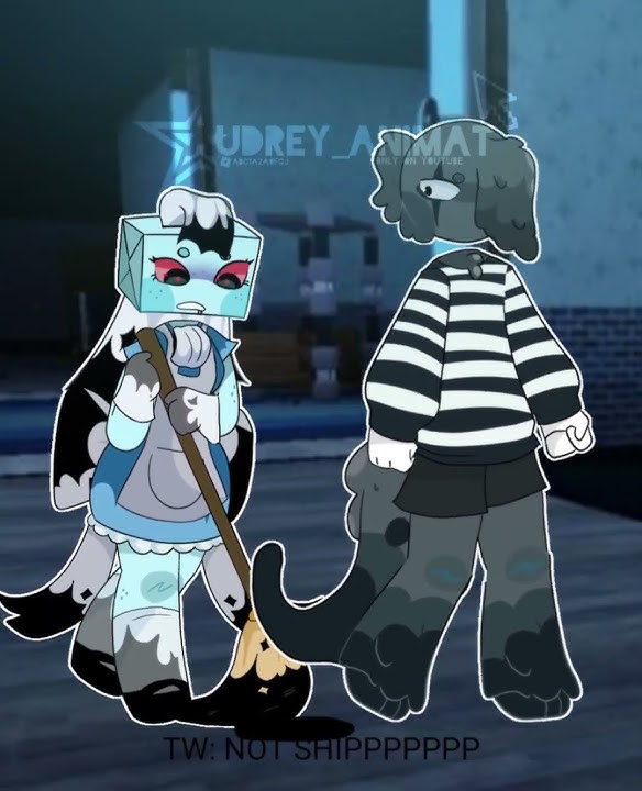 ✨️ WHEREVER YOU GO I WON'T BE FAR TO FOLLOW~ |🧹⚫️| #dandysworld #trend #animation #art #blot ||