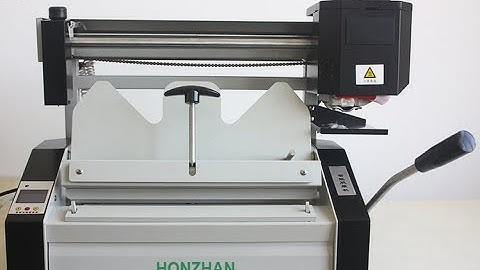 hot melt glue book binding machine, hot melt adhesive book binder A3 A4, paper binding machine