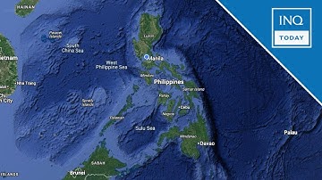 West Philippine Sea seen on Google Maps | INQToday