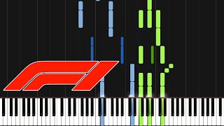Formula 1 Theme Song - Brian Tyler Piano Tutorial Synthesia