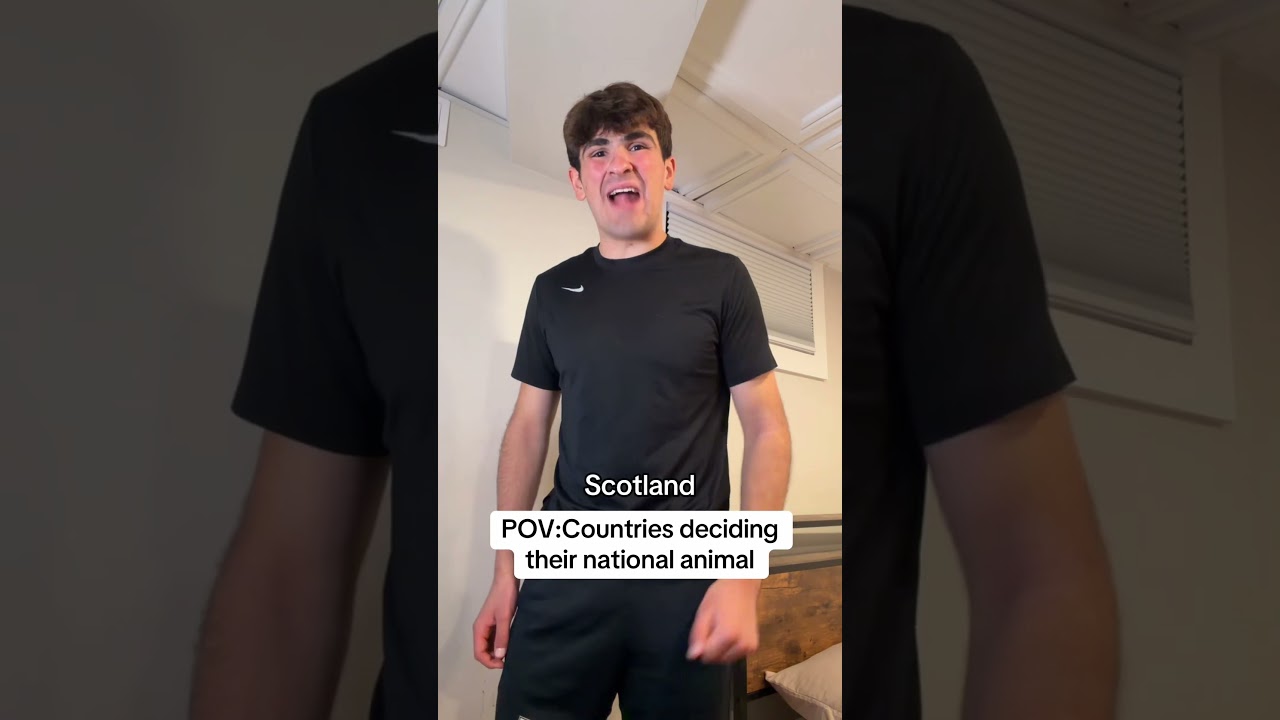 Scotland 😭 #animal #skit