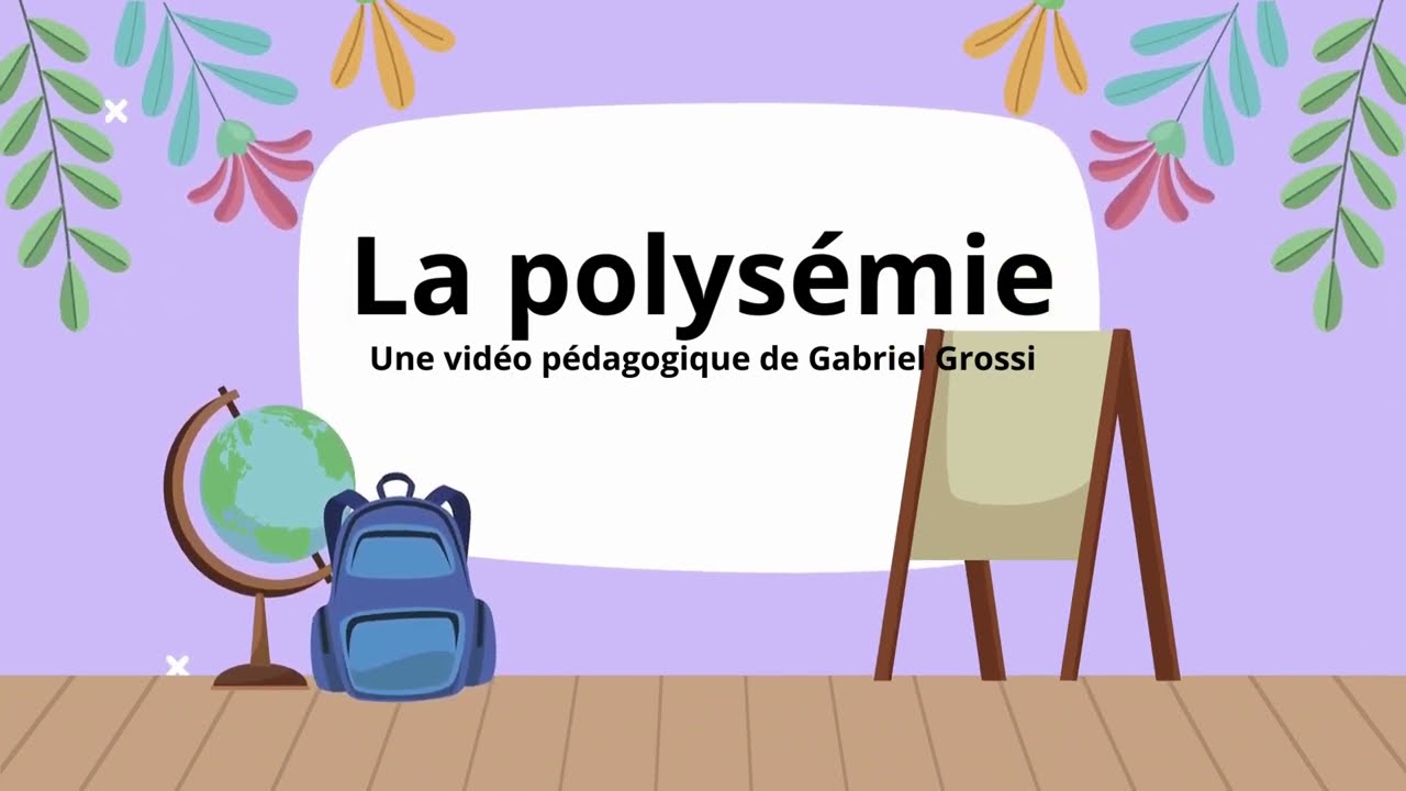 Introduction à la polysémie - Littérature Portes Ouvertes