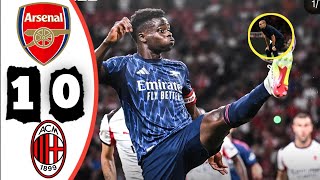 Arsenal vs AC Milan 1-0 | Highlights | Club Friendly 2025 | Saka Goal 🔥