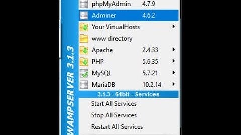Configure Wamp Server 3.1.3 pages to be accessed through LAN in 3 minutes.