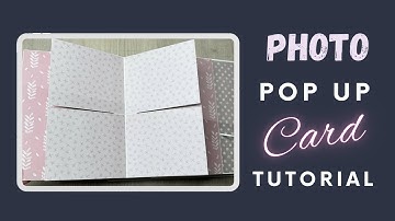 DIY Photo Pop Up Card | Tutorial | Easy Album Card