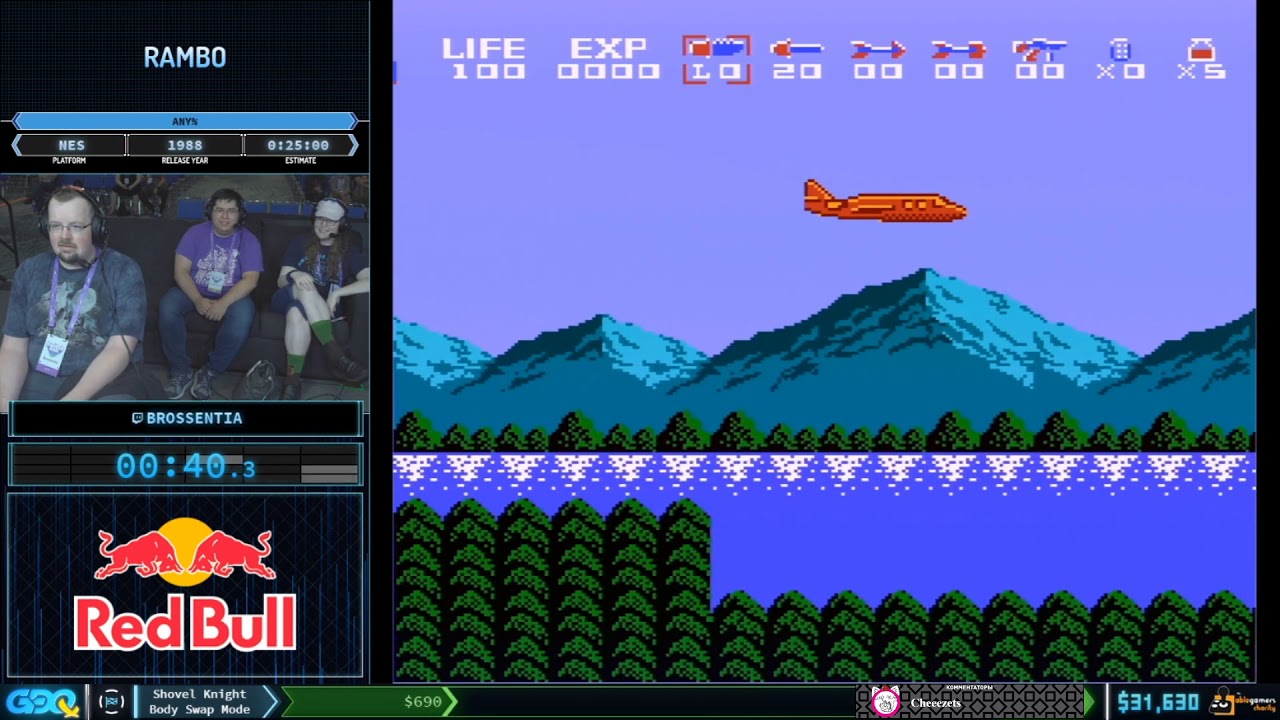 Официальный Русскоязычный Рестрим GDQx 2019 Rambo