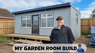 House Wrap & Metal Cladding, Building My SelfContained Garden Room