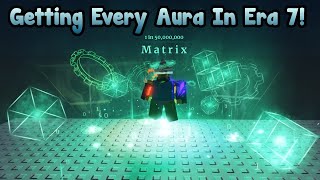 Getting Every New Aura In Era 7 In Sol's RNG! Part 5