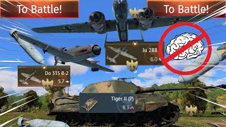 Easiest Lineup in War Thunder - Tiger 2P + Do 335 B-2 Combo
