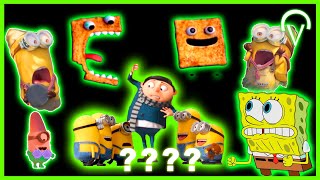 50 Minions, Spongebob Mega Compilation Sound Variations In 507 Seconds.