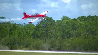 truck races plane at Florida International Air Show