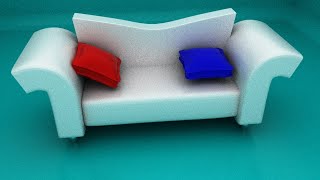 3D Modeling sofa in Maya 2020