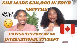 SHE MADE OVER $24,000 IN JUST FOUR MONTHS AS AN INTERNATIONAL STUDENT | EXHAUSTING HEALTH CARE JOBS?